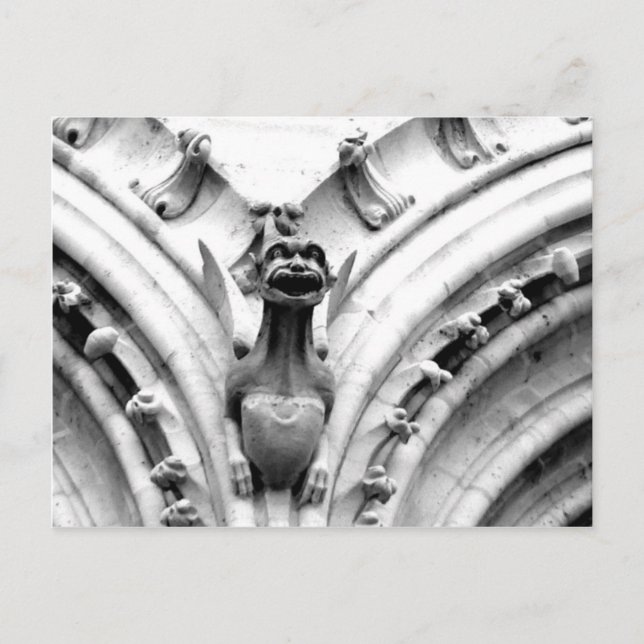 Gargoyle Postkarte (Vorderseite)
