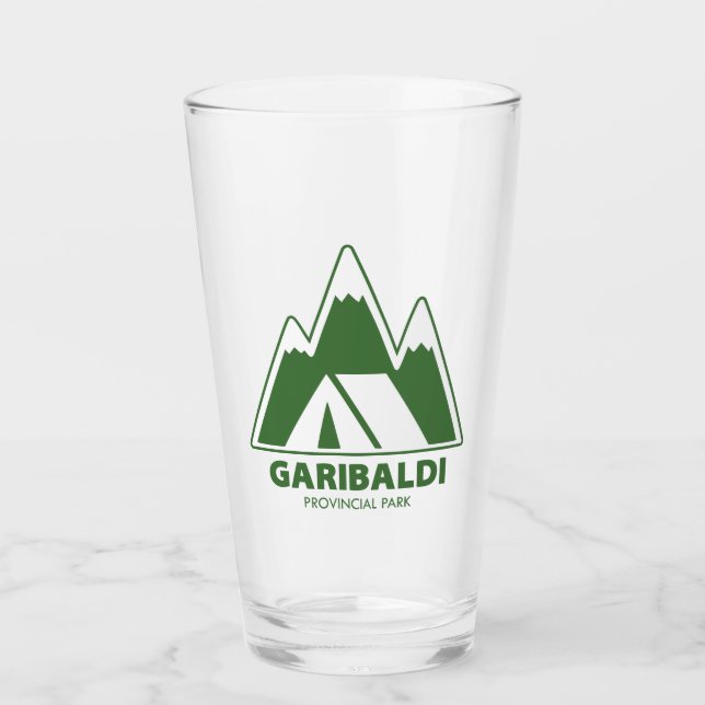 Garibaldi Provincial Park Berge Camping Glas (Vorderseite)