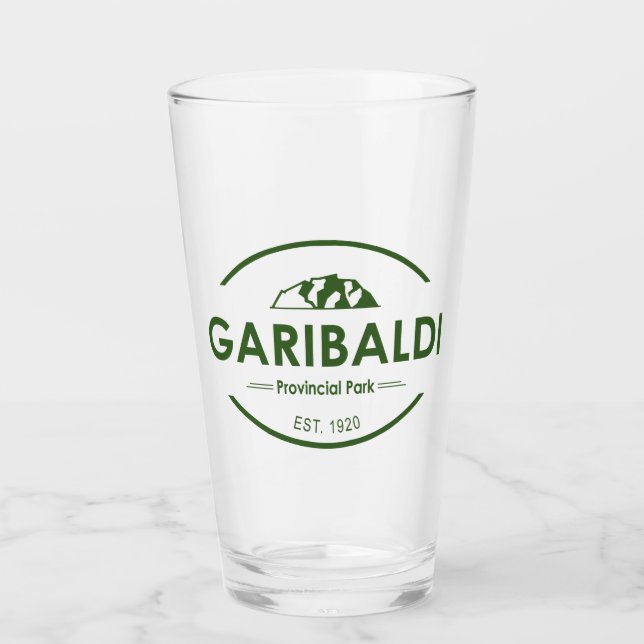 Garibaldi Provincial Park Glas (Vorderseite)