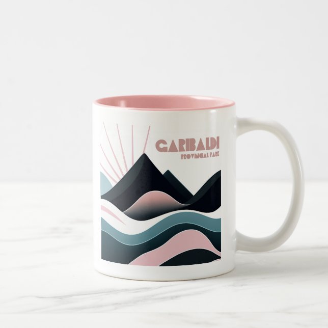 Garibaldi Provincial Park Kolored Hills Zweifarbige Tasse (Rechts)