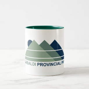 Garibaldi Provincial Park Mountain Sun Zweifarbige Tasse