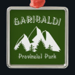 Garibaldi Provincial Park Ornament Aus Metall<br><div class="desc">Der Garibaldi Provincial Park in Kanada liegt im Herzen der Küstengebirge, nur 70 km nördlich von Vancouver und bietet über 90 km bewährte Wanderwege, wunderschöne Seen und mächtige Gipfel. Er ist ein beliebtes Ziel für Outdoor-Enthusiasten.</div>