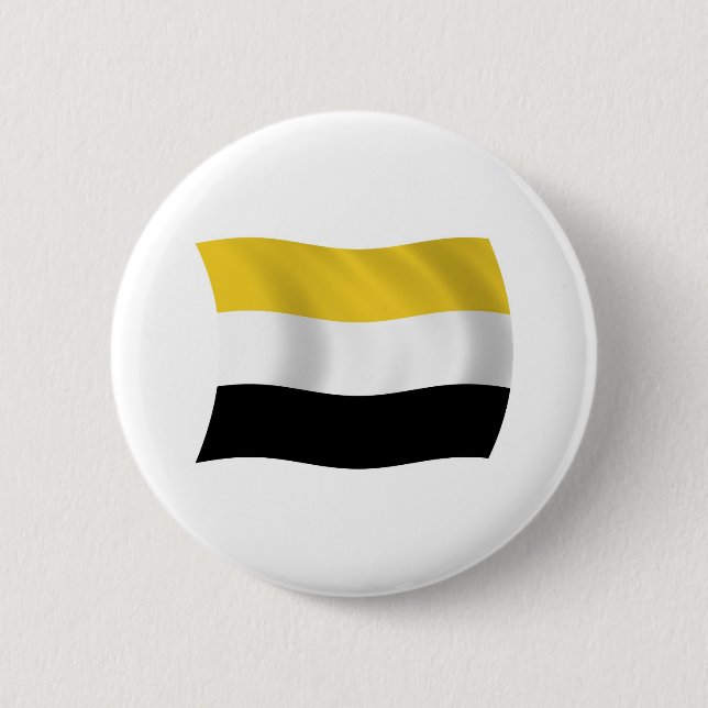 Garifuna-Flaggen-Button Button (Vorderseite)