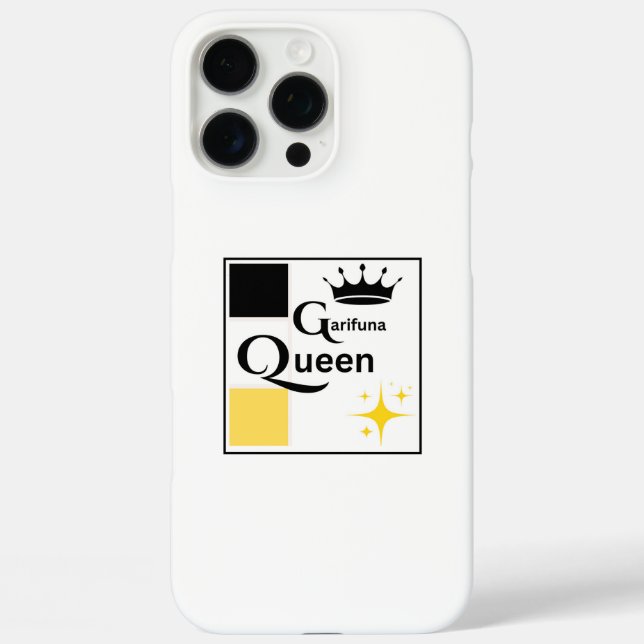 Garifuna Queen Iphone Case (Rückseite)