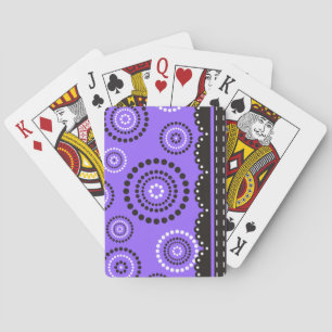 Garland ARTdeco Schwarz-weiß + Ihre Hintergrundfar Spielkarten