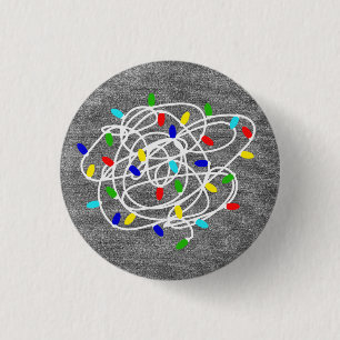 Garland Christmas Lights-87878W Button