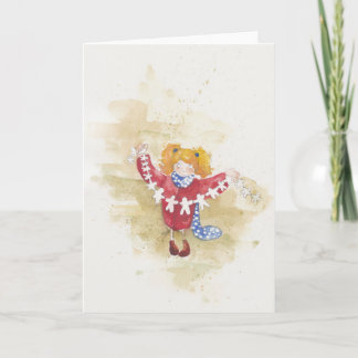 Garland Feiertagskarte