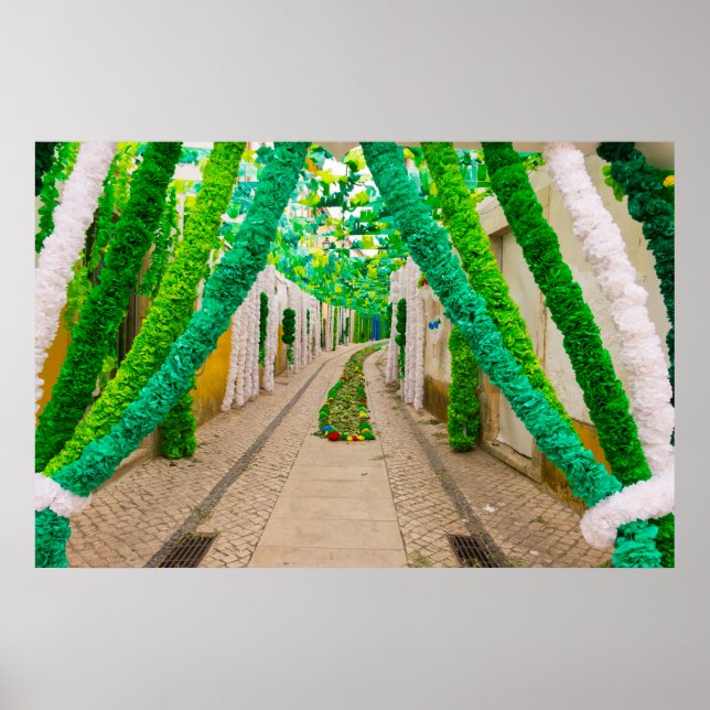 Garland Kirche Santa Maria delle Grazie Poster (Vorne)