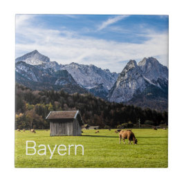 Garmisch Partenkirchen Alpen Bayern Deutschland Fliese