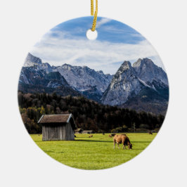 Garmisch Partenkirchen Alpen Bayern Deutschland Keramik Ornament