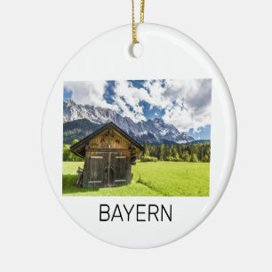 Garmisch Partenkirchen Bavaria Alps Panorama Keramik Ornament