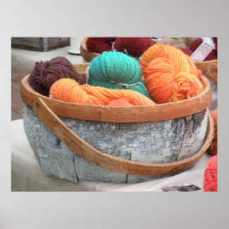 Garne aus Birkenrinde Poster