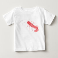 Garnelen-Säuglings-T - Shirt