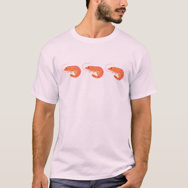 Garnelen T-Shirt (Vorderseite)