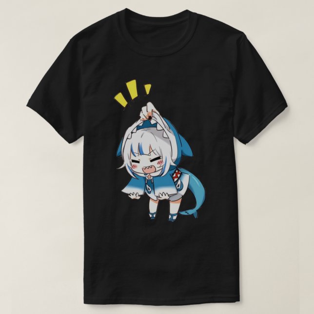 Garnelengura hololive T-Shirt (Design vorne)