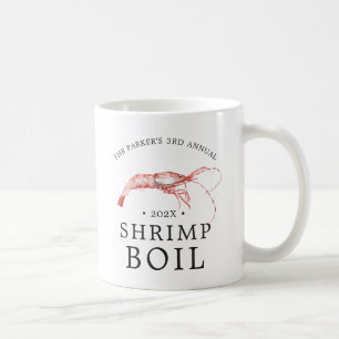 Garnelenkohle  Themed Party (Meeresfrüchte)  Erei Kaffeetasse