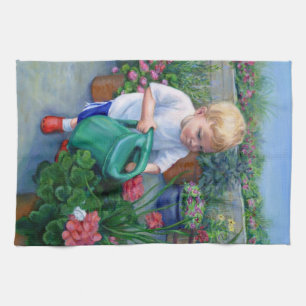 Garnen wässernspaß-- KitchenTowel Handtuch