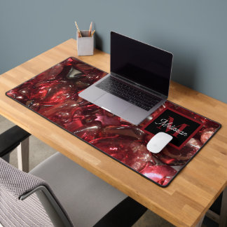 Garnet Birthstone Monogram Personalized Name