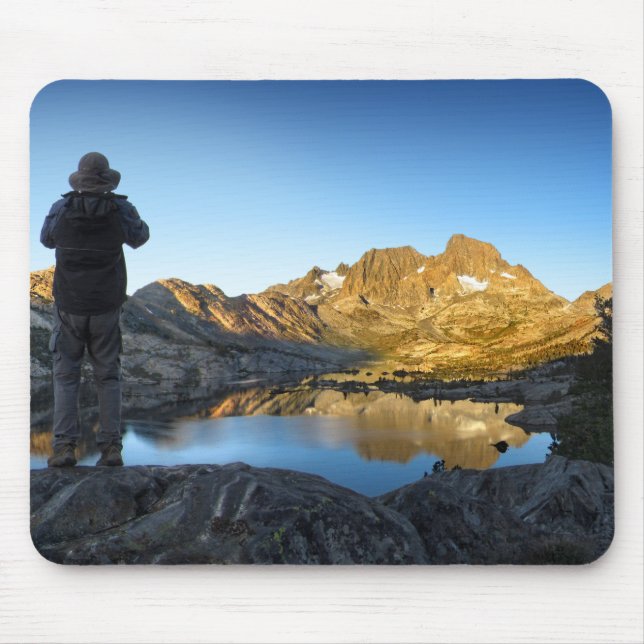Garnet Lake Sunrise - John Muir Trail Mousepad (Vorne)
