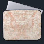Garnet Weft Laptopschutzhülle<br><div class="desc">Garnet Weft III bis Juni Erica Vess. In pfirsichfarbener Ausführung ähnelt dieses Design dem Aussehen von bedrängtem Stoff.</div>