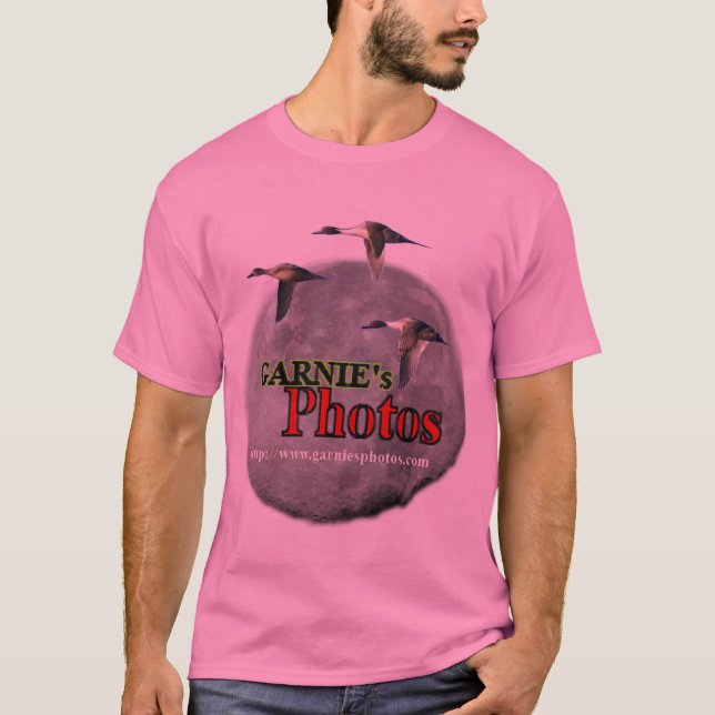 Garnies Fotos - Spießenten-Mond T-Shirt (Vorderseite)