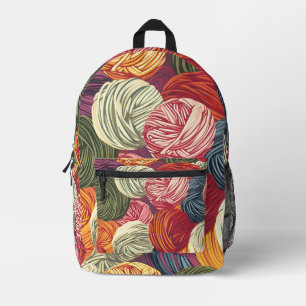 Garnstände Bedruckter Rucksack