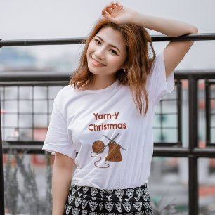Garny Christmas Knitting T-Shirt