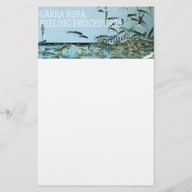 Garra Rufa Peeling Flyer (Vorne)