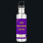 Garrafa de água edelstahlflasche<br><div class="desc">Esta garrafa é para quem carrega os valores do Jiu-Jitsu: respeito, força interior, evolução constante</div>