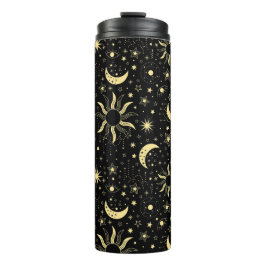 Garrafa térmica estampa celestial  thermosbecher