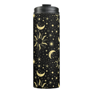 Garrafa térmica estampa celestial  thermosbecher