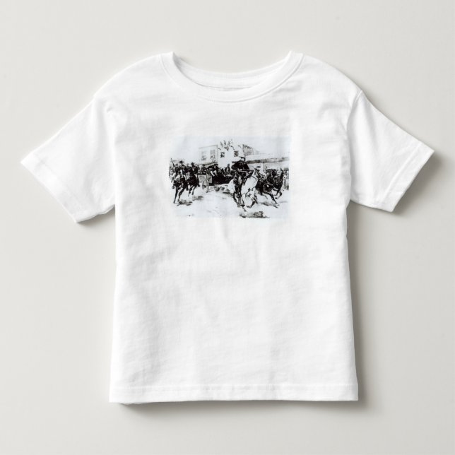 Garret bringt Billy das Kind 1880 ein Kleinkind T-shirt (Vorderseite)