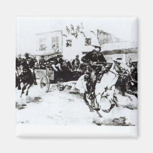 Garret bringt Billy das Kind 1880 ein Magnet