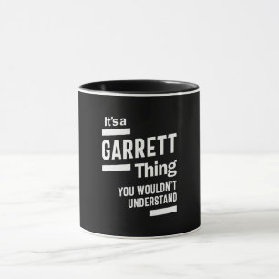 Garrett Personalisiert Name Birthday Geschenk Tasse