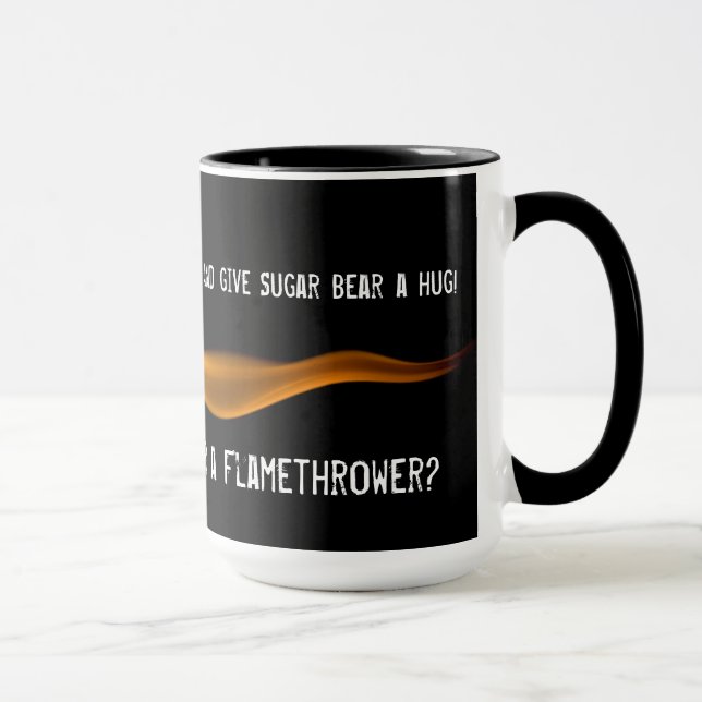 Garretts Flamethrower-Tasse Tasse (Rechts)