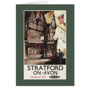 Garrick Inn und Harvard House Rail Poster