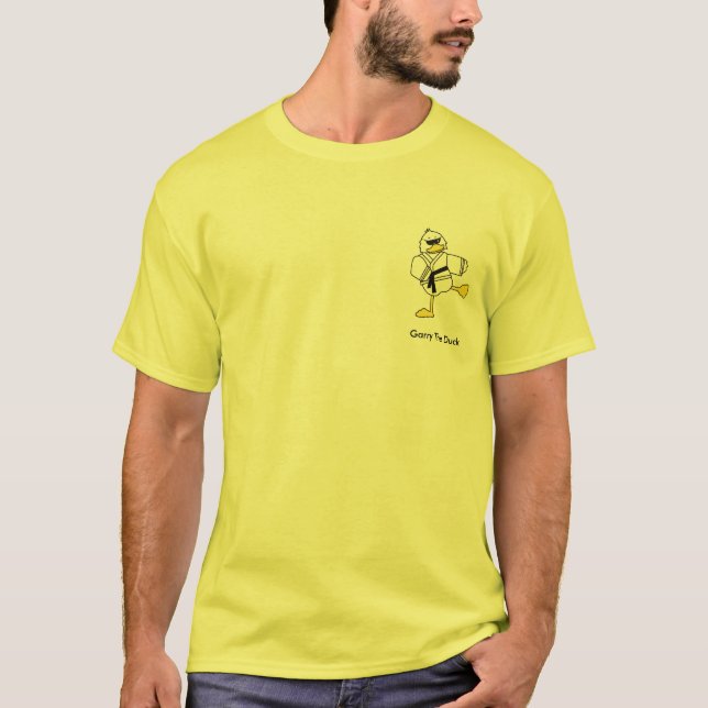 Garry der Enten-T - Shirt (Vorderseite)