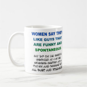 Gars drôles et spontanés Creepy Mug