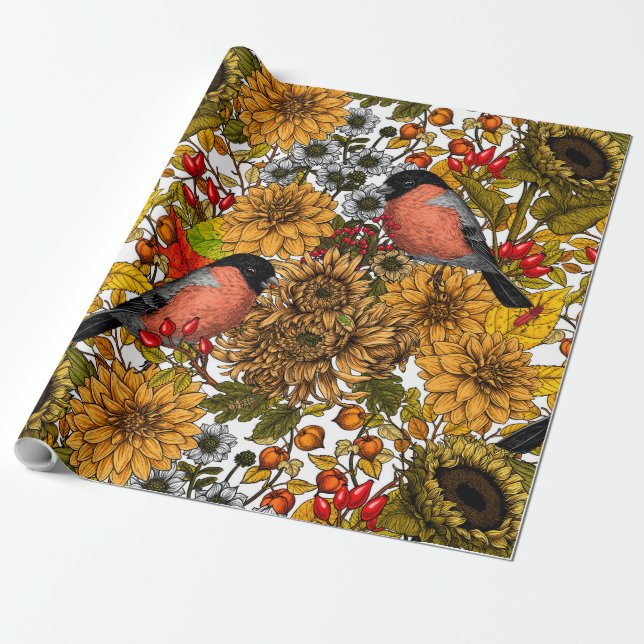 Garten 1 geschenkpapier (Ungerollt)