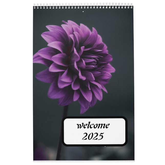 Gärten 2025 Blume 1 Kalender (Titelbild)