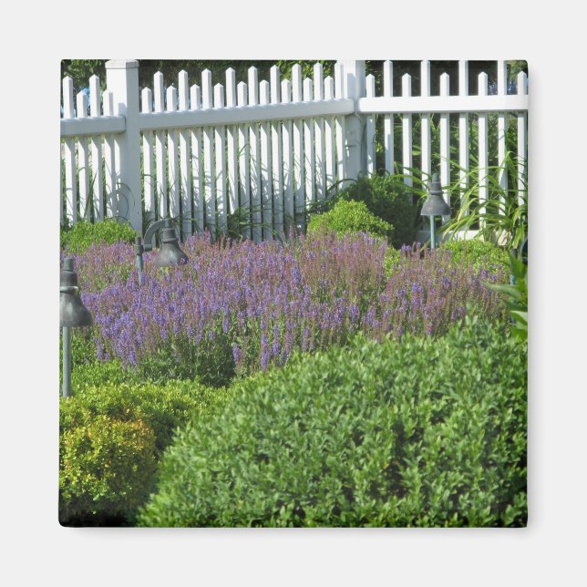 Garten auf Long Island Magnet (Vorne)