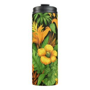 Garten Blumen Blüten Pflanze Grün Natur Thermosbecher