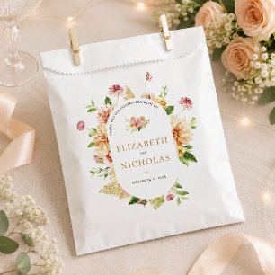 Garten Blumen Sommerhochzeit Geschenktütchen