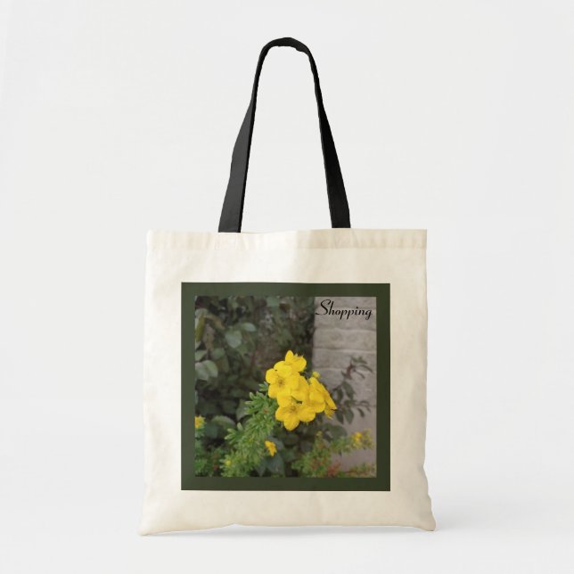 Garten Blumen Tragetasche (Vorne)