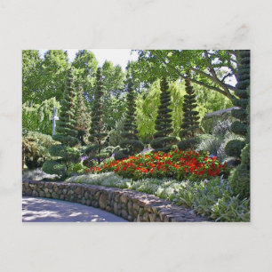 Garten Bonfante Ankündigungspostkarte