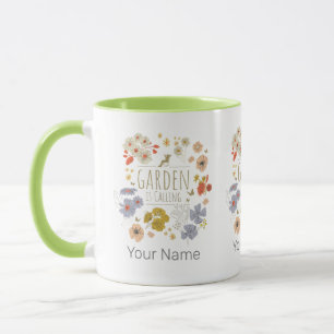 Garten Botanische Blume fürs Gartenbau Mama und Va Tasse