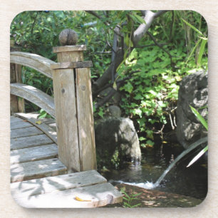 Garten-Brücke Untersetzer