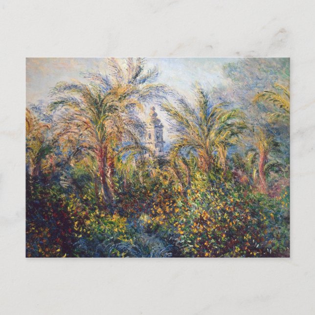 Garten Claude Monets | in Bordighera Postkarte (Vorderseite)
