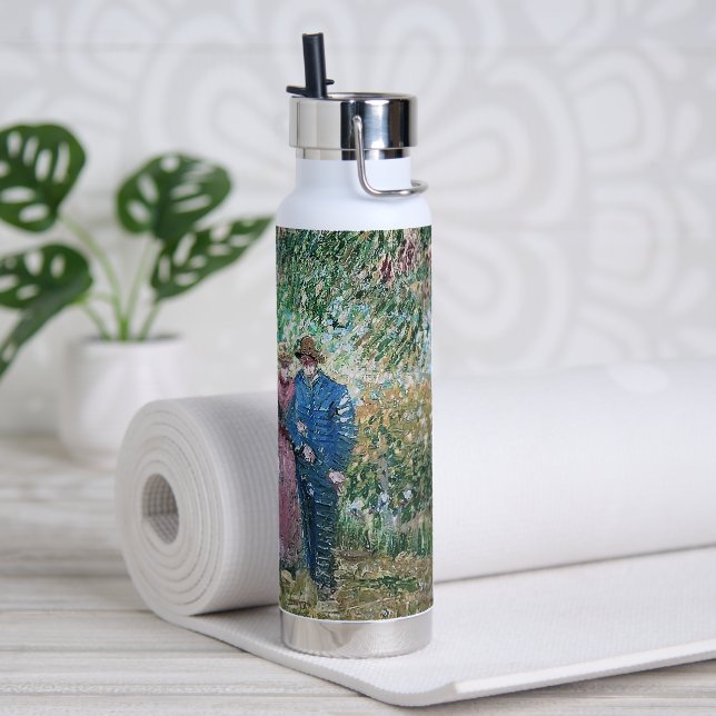 Garten der Courting Couples Van Gogh Gemälde Trinkflasche (Yoga)