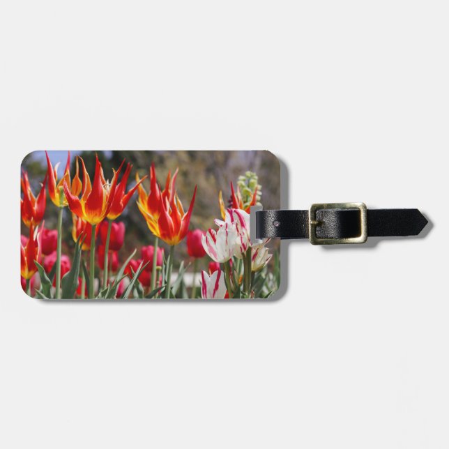 Garten der Flamme Gepäckanhänger (Vorderseite horizontal)